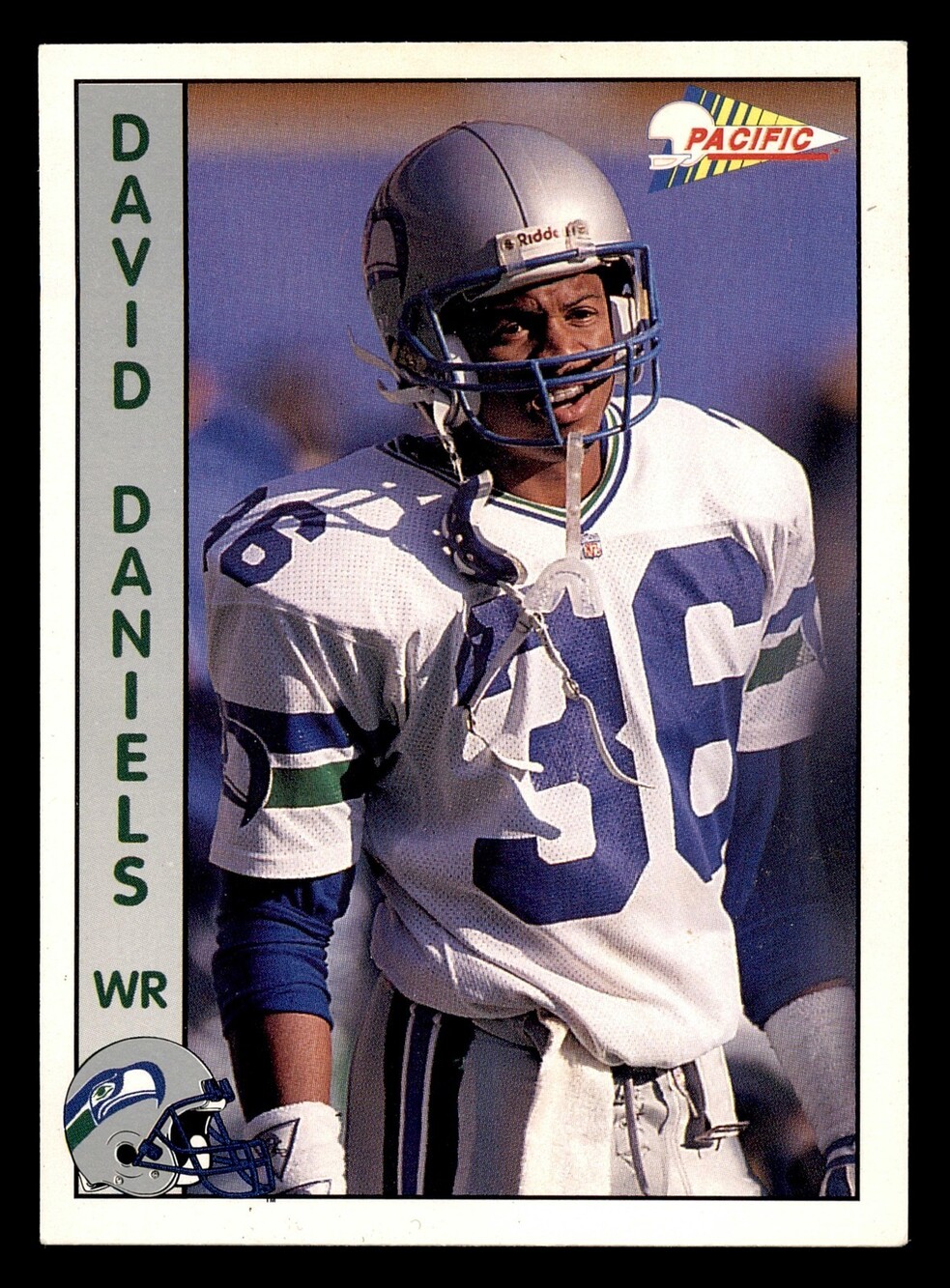 1992 Pacific #626 David Daniels Football Trading Card Seattle Seahawks
